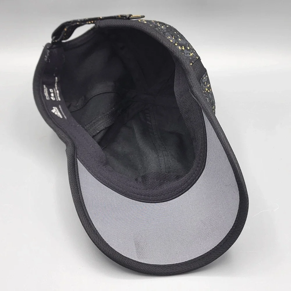 Adidas Adizero Extra Cap Hat Gold Speckle Pattern Youth Adjustable